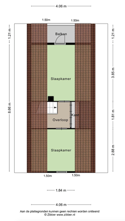 Floorplan - Boslaan 1-131, 7783 DD Gramsbergen